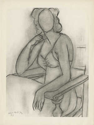 Матисс Анри. Женщина в кресле